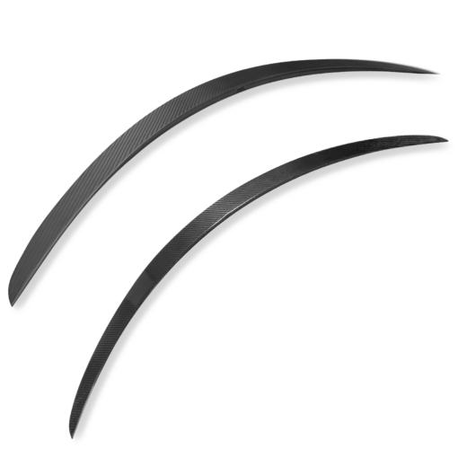 Carbon Rear Lip - OEM Style Plaid Model S Spoiler - Image 4
